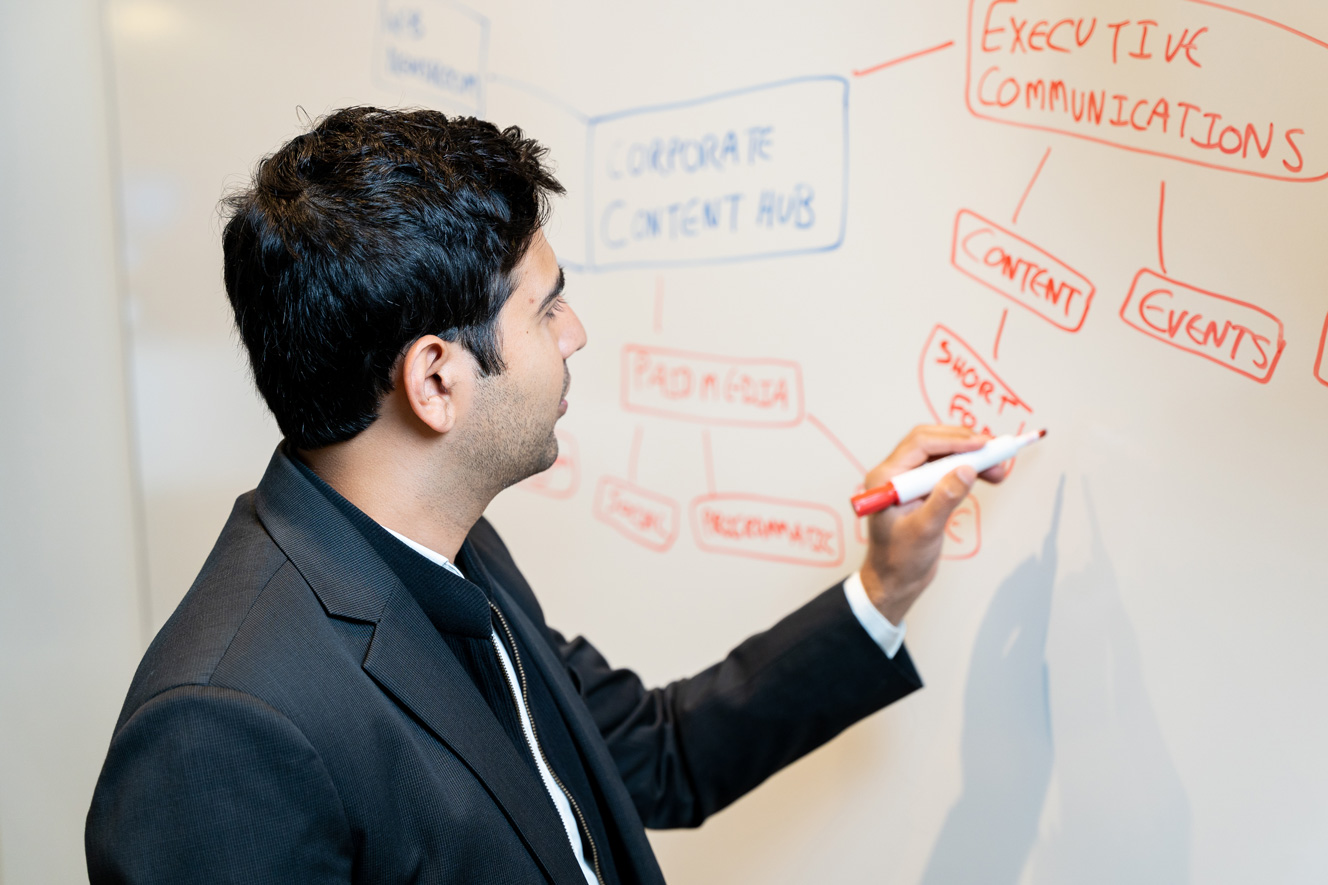 Digital communications specialist portrait